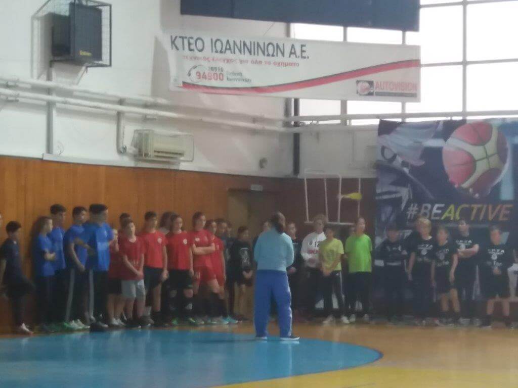 Προπόνηση κλιμακίου ΒΔ Ελλάδος