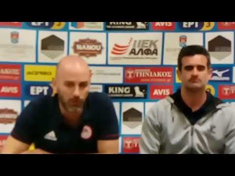 Συνεντευξη τυπου τελικος κυπελλου χαντμπολ