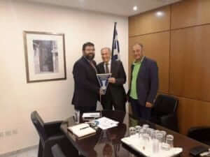 Στο Υπουργείο ο Πρόεδρος της ΙHF