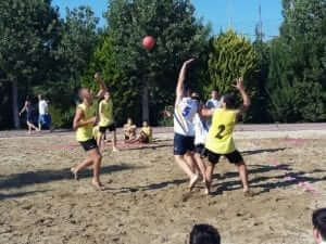 Ανάπτυξη και στο Beach Handball