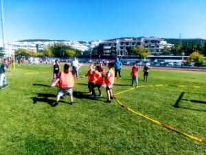 Διακόσια παιδιά γνώρισαν το χάντμπολ στο Καυτανζόγλειο