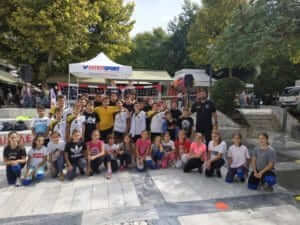 Υπαίθρια χειροσφαίριση στη Λάρισα