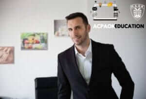 Συνέχεια στο AC PAOK Education με τον Ιορδάνη Δουρβανίδη