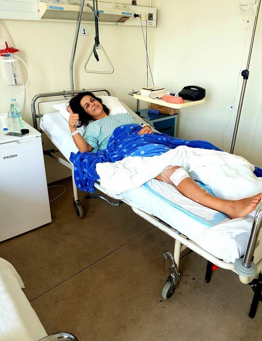 Επιτυχημένη εγχείρηση μηνίσκου για την Ιωάννα Παπαδοπούλου