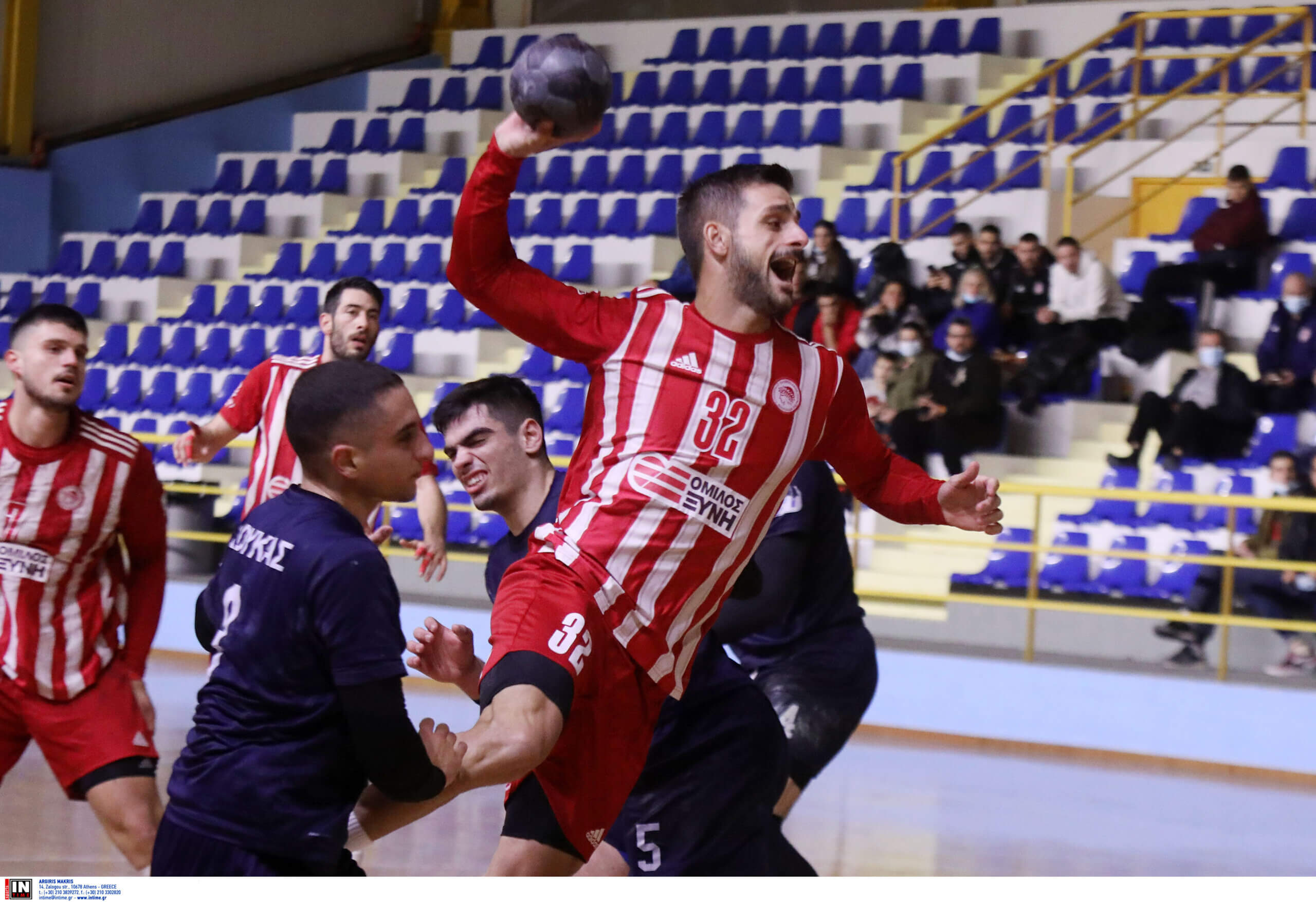 Άνετη επικράτηση για τον Ολυμπιακό στο φινάλε της Α’ φάσης