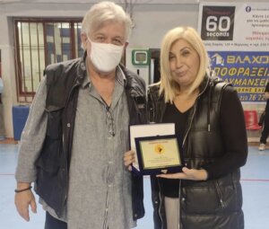 Ο Αθηναϊκός τίμησε την Αλέκα Μαυρίδου