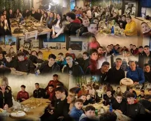 Έκοψαν πίτα τα τμήματα της Ακαδημίας Χάντμπολ της ΑΕΚ