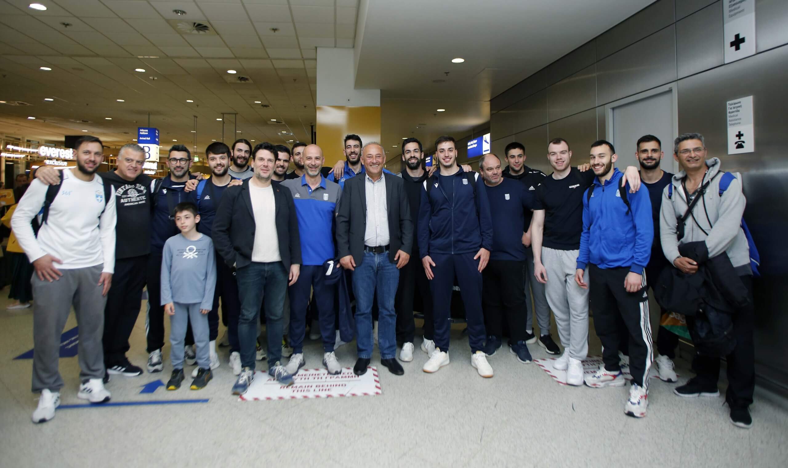 Θερμή Υποδοχή στην Εθνική Ομάδα