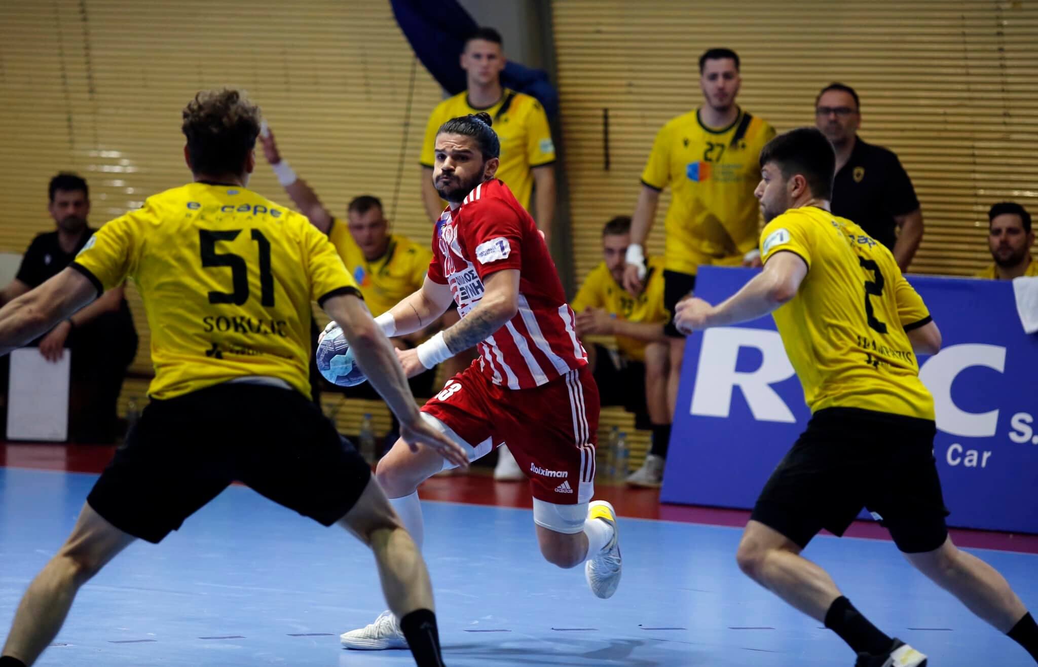 5ος Tελικός Handball Premier: ΑΕΚ – Ολυμπιακός (31/5 – 19:15)