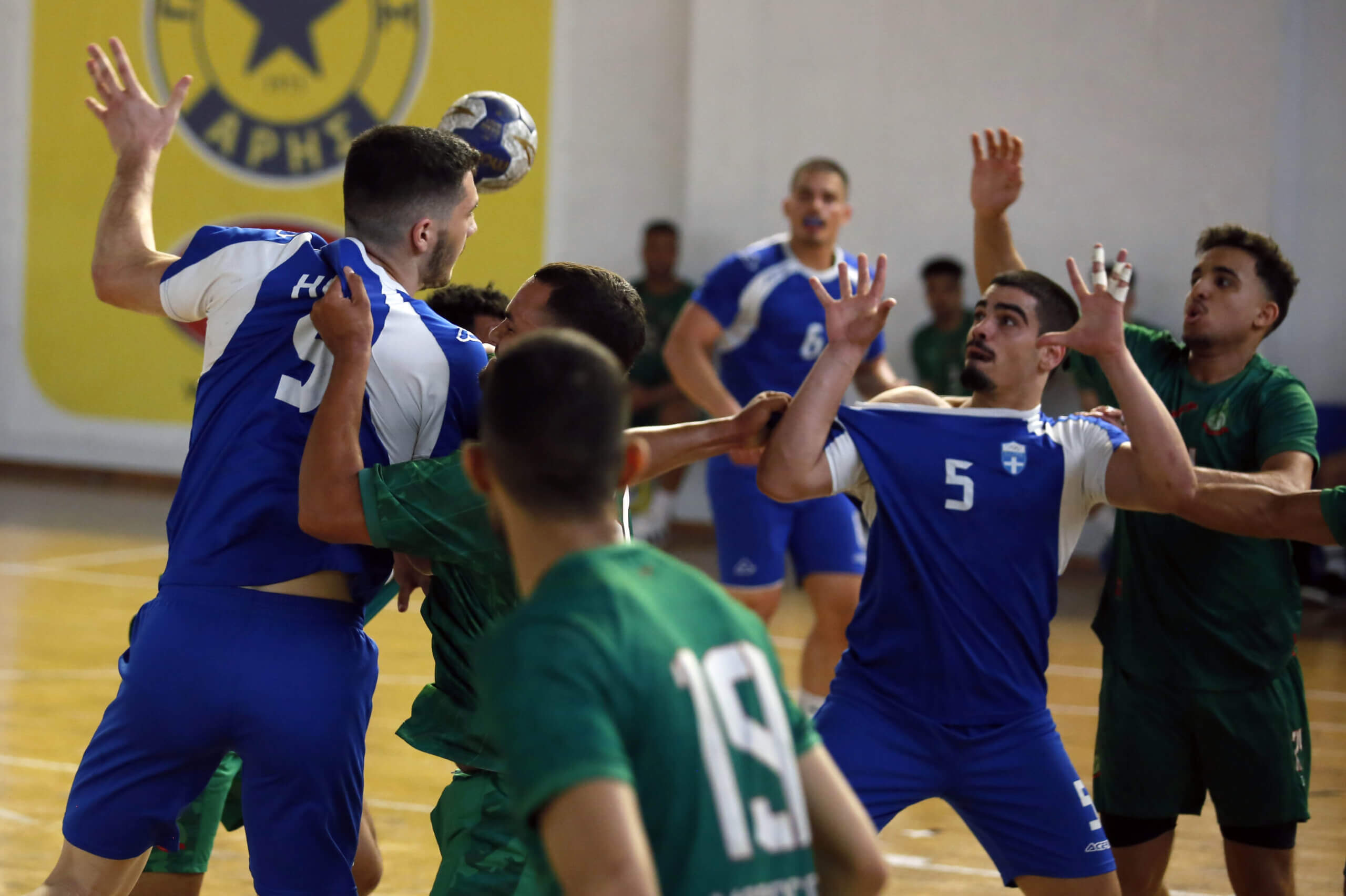 Φιλική νίκη (32-30) της Ελλάδας επι του Μαρόκου