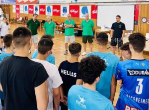 Ο Δημήτρης Παναγιώτου στο 4ο Elite Handball Academy