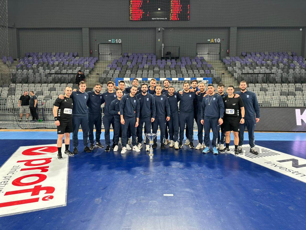 Νίκη (35-23) επί της Σλοβακιας και 3η θέση για την Εθνική Ανδρων