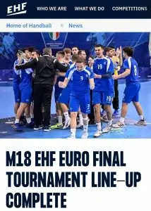 Οι 24 ομάδες του EURO Εφήβων