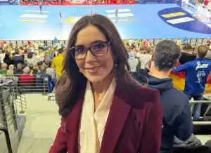 Η Βασίλισσα Mary της Δανίας στο τελικό του Euro 2024