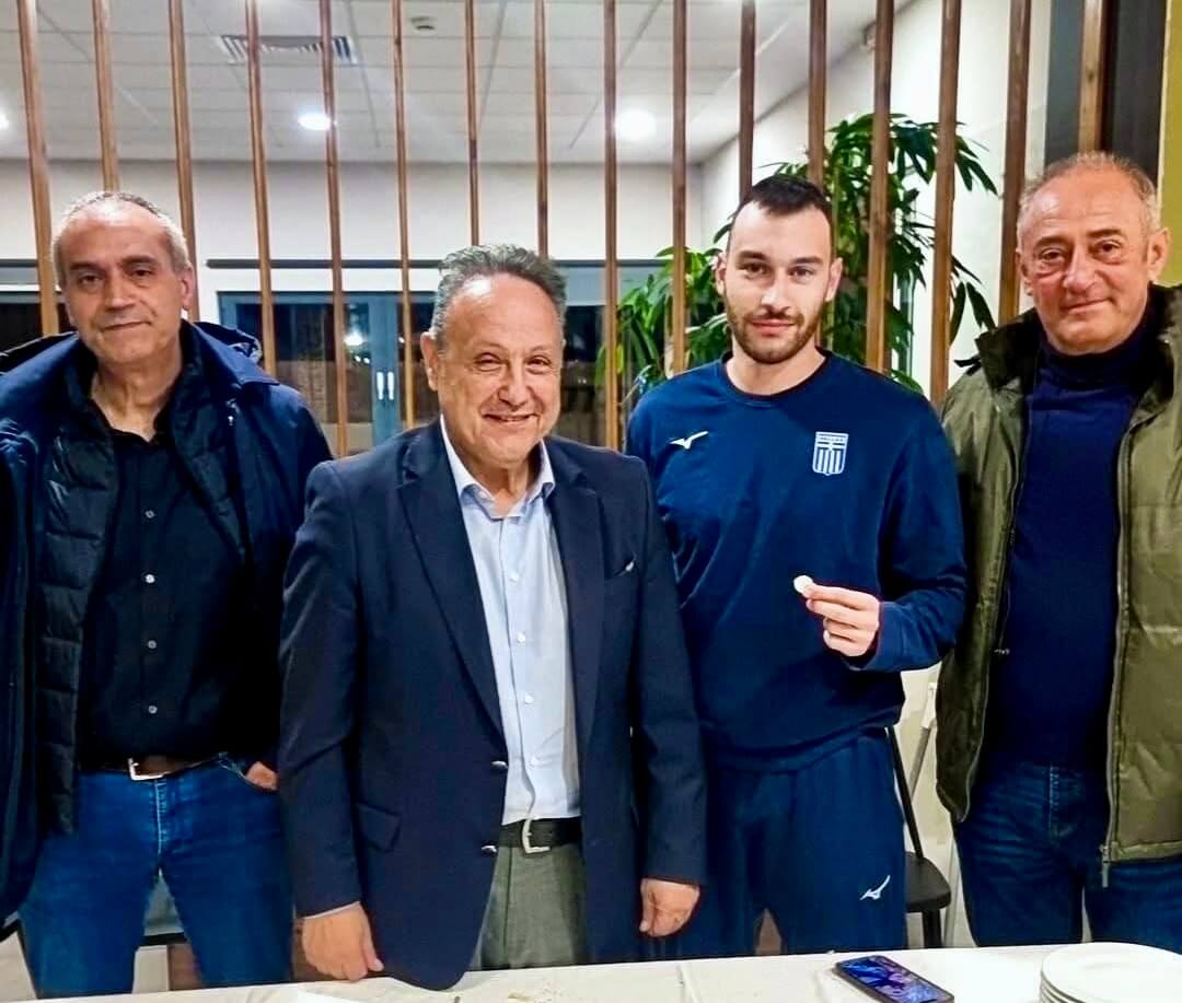 Παρουσία Αγγελούδη έκοψε την πίτα της η Εθνική Ανδρων